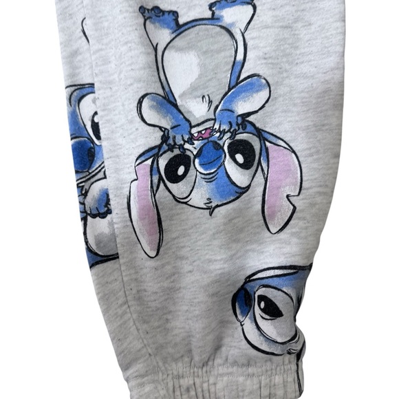 Disney Gray pants Bottoms with Blue Character Design - Picture 4 of 5